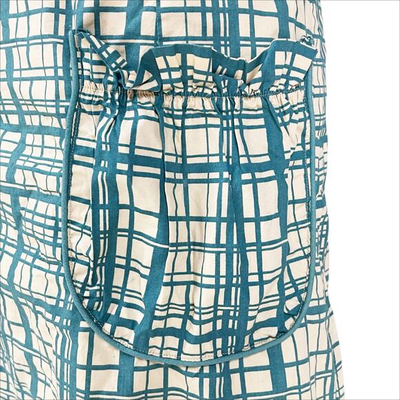 ANTHROPOLOGIE GIRLS FROM SAVOY Lane Change Retro Plaid Cotton Skirt Size 2 - Picture 4 of 8